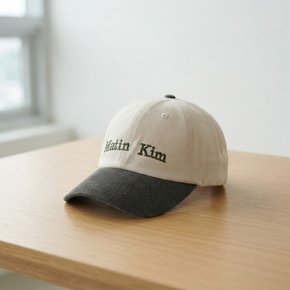 마뗑 클래식 로고 코듀로이 브림 볼캡  MK2600HT031MCR