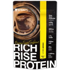 STEADY (RICH RISE PROTEIN) ST301 단백질 다이어트 완식 영양식 유청 소이 [흑설탕 버섯