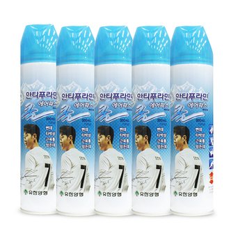  유한 안티푸라민 쿨 에어파스 300ml×5통 운동전후