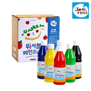 [리틀호안미로] 워셔블페인트500ml6색세트