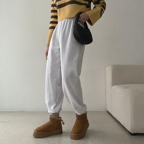 / 홈런 무지 기모 조거팬츠 트레이닝pt