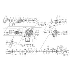 다이와 (DAIWA) 정품 부품 20 알파스 AIR TW 8.6R 핸들 손잡이 부품 번호 202 부품 코드 1H1711