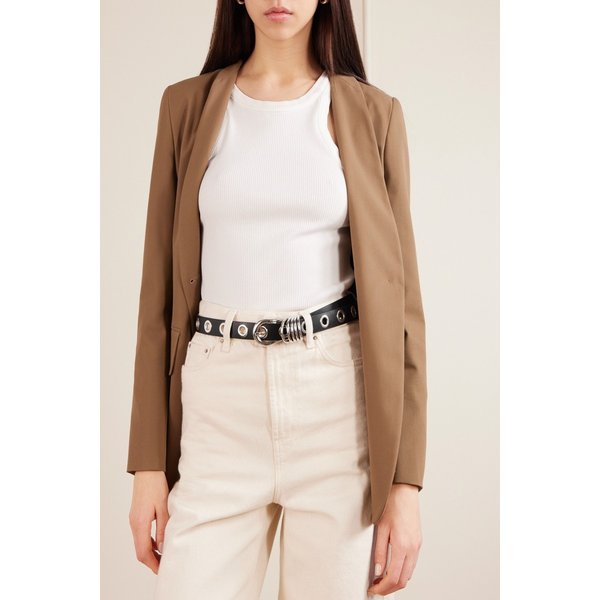 디앙슈 홀리호크 리벳 아일렛 가죽 웨이스트 벨트 46376663162949921