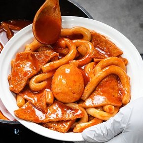 은영이 떡볶이 더 매운맛 2인분 밀키트 즉석 밀떡 국물 떡뽁이