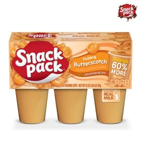 Snack Pack 버터 스카치 푸딩 6개입