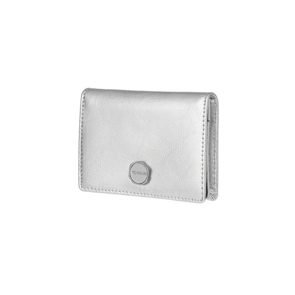Bella Pocket Card Wallet 벨라 포켓 카드지갑 _SILVER실버 [소가죽]