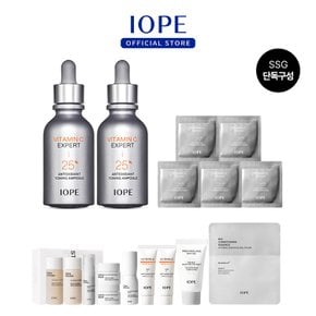 [신제품] 아이오페 비타민C 엑스퍼트 25% 항산화 토닝앰플 23ml 2입