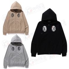 베이프 후드집업 JAPAN SOUVENIR FULL ZIP HOODIE 1J72-115-015