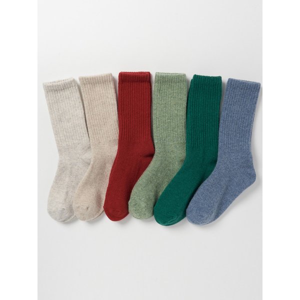WOOL COZY LONG SOCKS