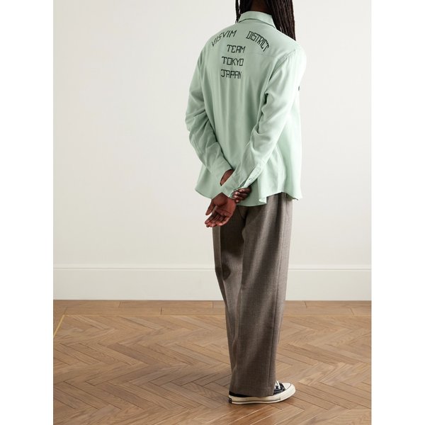 포 코너스 로고 자수 캔버스 웨스턴 셔츠 46376663162858721