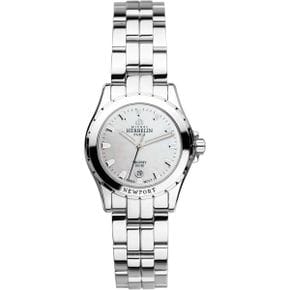 프랑스 미쉘에블랑 여자 시계 1798090 Michel Herbelin Unisex Erwachsene Analog Uhr mit Edels