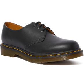 Dr. Martens 1460 Nappa Leather Lace Up Low Top Boots Black Nappa