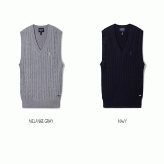 후아유 여성 스티브 서퍼베어 케이블 베스트 SURF BEAR CABLE VEST_A WHKVE1231F