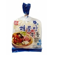  한성 해물맛 우동 423g 8개