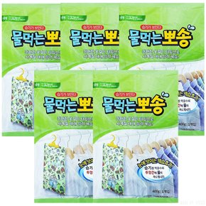올덴 물먹는뽀송 옷걸이형 습기제거제 대용량 400g 5개