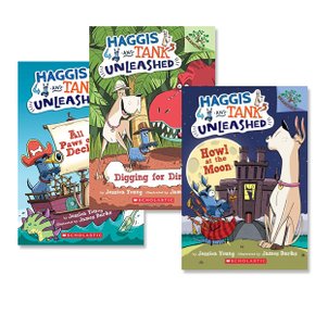 (영어원서) Haggis and Tank Unleashed 1-3 챕터북 세트 (Paperback)(CD없음)