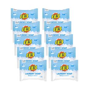 테크 베이킹소다 세탁비누, 180G, 10개