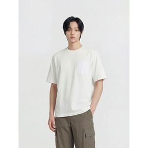 남성 NEW 피케소로나 우븐포켓 반팔티 PHG2TS1720_P425726333