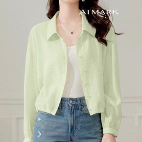 앳마크 ATMARK (77까지)썬서머버튼스트랩숏점퍼_AA53JP006G