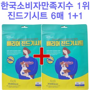 배리어 진드기시트 6매 1+1/소비자만족지수 1위/식약처허가/진드기퇴치/진드기퇴치제/집먼지진드기 퇴치