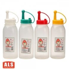  ALS 원타임 누드 케찹병 겨자병 식초병 대형 500ml