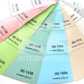 파스텔_내부 광고용 칼라시트 HS 무광
