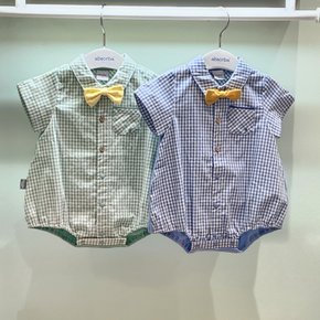 !![S/S 출산 백일 쌍둥이 선물]!! 올리버 우주복*AX322302(올리브 그린)(L/블루)