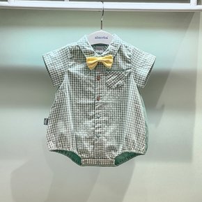 !![S/S 출산 백일 쌍둥이 선물]!! 올리버 우주복*AX322302(올리브 그린)(L/블루)