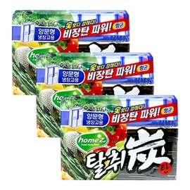  애경 홈즈 탈취탄 양문형 냉장고용 240g X 3개