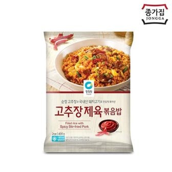  청정원 고추장제육 볶음밥 400g x5개