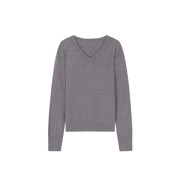 IB 베이직 V넥 긴팔 풀오버 (VJUCX9901)