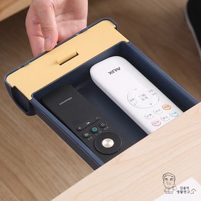 듀올 슬라이딩 수납장 틈새 책상정리 미니서랍 부착식