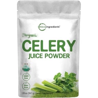  마이크로 인그레디언트 셀러리 주스 파우더 Micro Ingredients Celery Juice 567g