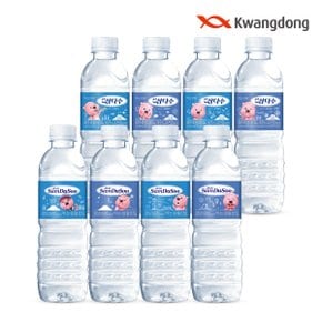 [무료배송] 제주 삼다수 X 잔망루피 500ml 40병