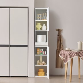 화이트 주방 틈새수납장 팬트리장 2종 35cm_N93a