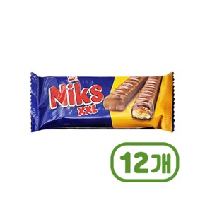 비파 닉스 XXL 초코바 초코카라멜비스켓 50g x 12개