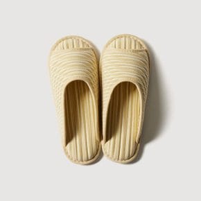 퀼팅 심플 라인 워셔블 거실화_230-245_옐로우 J616901001421