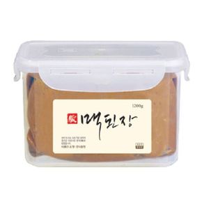 발효시킨 맥된장 된장 고추장 1년이상 1.2kg