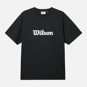 윌슨 W241003TTS22/WM30051413/BLK/윌슨 퓨어드라이 빅로고 반팔 티셔츠