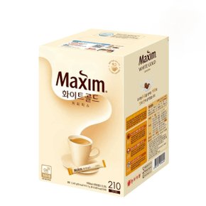 맥심 커피 화이트골드 커피믹스 210T