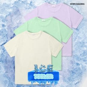 WB 여름 여성 반팔티 모달 면 이너 티셔츠 기본 유넥 브이넥 냉감 라운드_P364629099