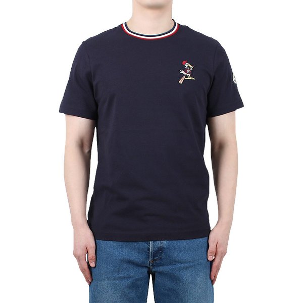 [시흥점] 26SS MONDUCK 몬덕 패치로고 반팔티 (8C00012 89AYY 742)