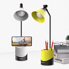 펜&폰 홀더 학습용 LED 스탠드 조명