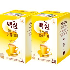 맥심 심플라떼 140T x 2개