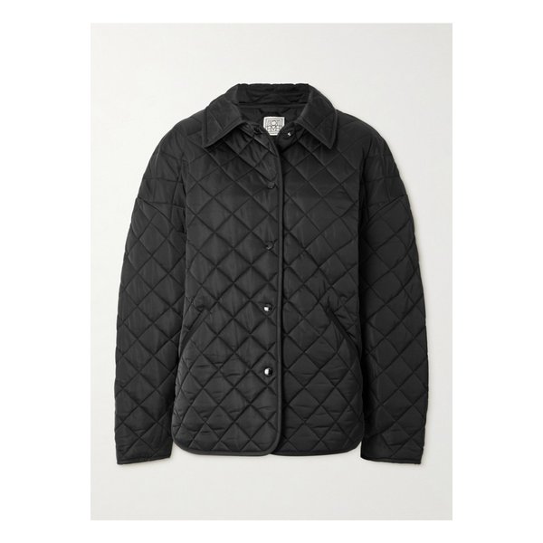 퀼팅  셸 재킷 블랙 46376663162930871