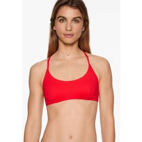 4765337 OYSHO CROSSOVER BACK - Bikini top red