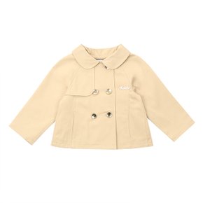 여아가을자켓 베이지숏 바바리 Q34DAC010