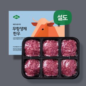 무항생제 설도 다짐육 이유식 소고기 1등급 유아식 아기 한우 토핑 300g