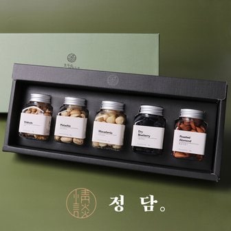 SSG정담 [SSG정담x호두랑아몬드랑]프리미엄 견과 선물세트 명품 1-3호[호두,아몬드,피스타치오,마카다미아,건블루베리] / 쇼핑백동봉