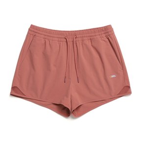 N242WBS410 여성 2.5부 기본 숏 팬츠 CORAL